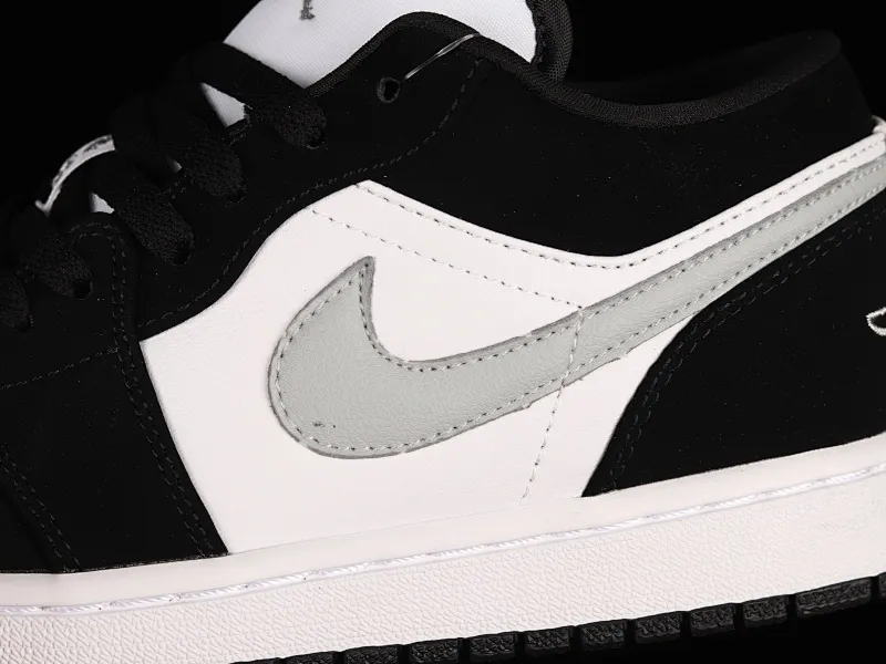 All categories Air Jordan Jordan series basketball shoes Air Jordan 1 Low Air Jordan 1 Low "New Emerald" AJ1 Joe 1 black and white gray 552780-018